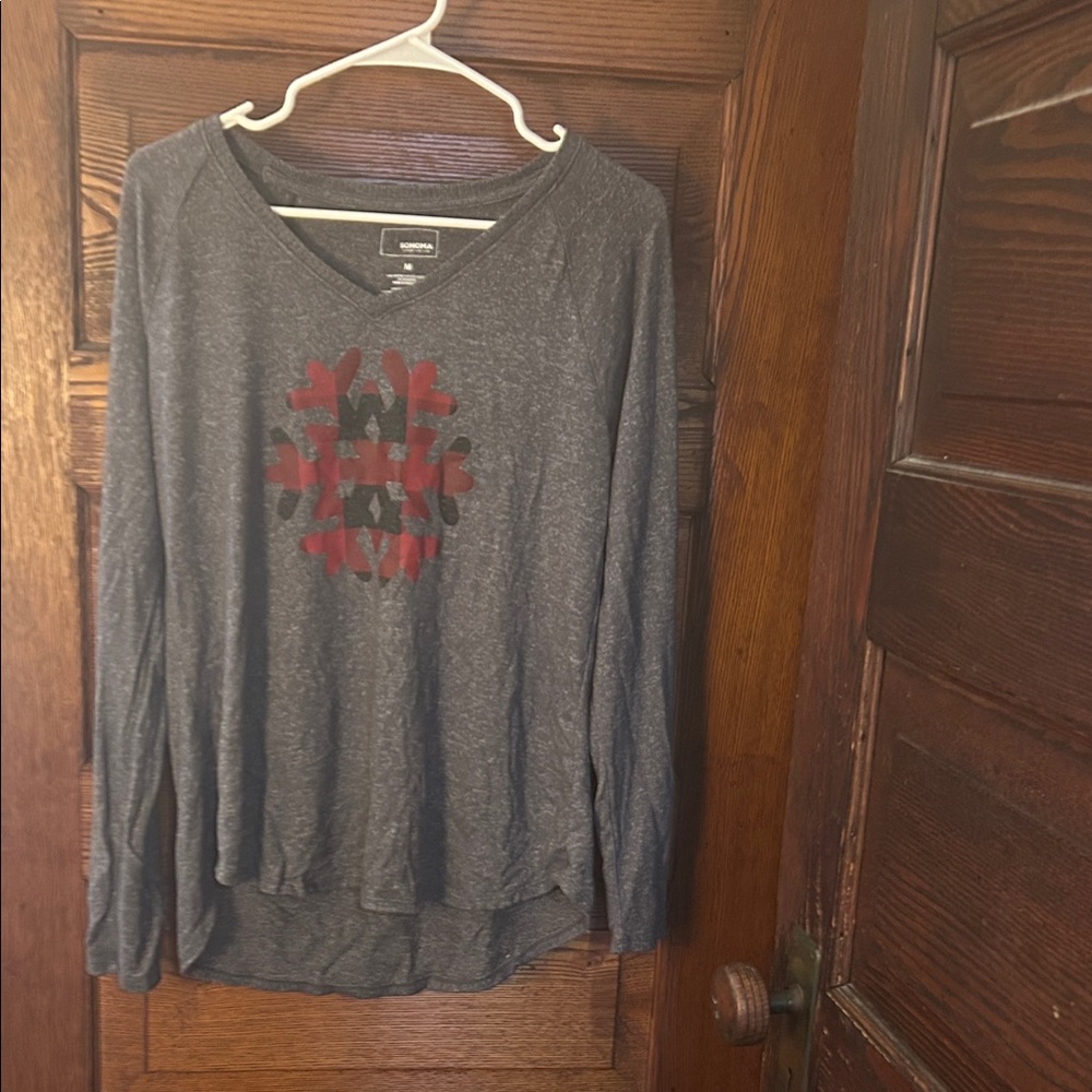 Sonoma Charcoal Knit Top